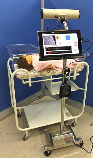 新生児用非接触呼吸情報収集・分析装置